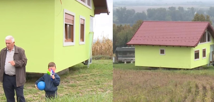 Izgradio rotirajuću kuću da udovolji ženi koja nije bila zadovoljna pogledom: Ujutro gleda prema komšijama, pred večer je okrene prema šumi.. (VIDEO) - featured image Izgradio rotirajuću kuću da udovolji ženi koja nije bila zadovoljna pogledom: Ujutro gleda prema komšijama, pred večer je okrene prema šumi.. (VIDEO) - featured image