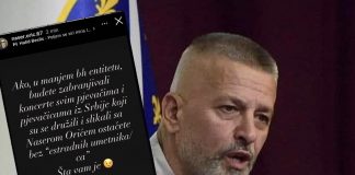 Naser Orić poručio: “Ako budete zabranjivali nastupe svima koji su se slikali sa mnom – ostaćete bez estrade” Naser Orić poručio: “Ako budete zabranjivali nastupe svima koji su se slikali sa mnom – ostaćete bez estrade” - featured image