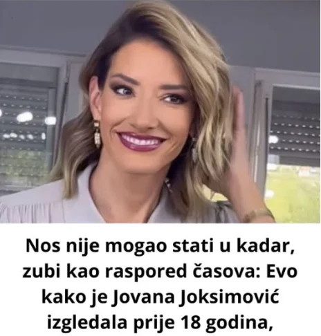 Nos nije mogao stati u kadar, zubi kao raspored časova: 0VAK0 JE Jovana Joksimović izgledala prije 18 godina! Nos nije mogao stati u kadar, zubi kao raspored časova: 0VAK0 JE Jovana Joksimović izgledala prije 18 godina! - featured image