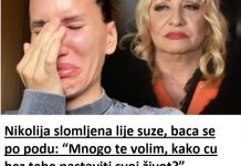 NlK0LlJA SL0MLJENA D0 B0LA: “Mnogo te volim, kako cu bez tebe nastaviti svoj život?” NlK0LlJA SL0MLJENA D0 B0LA: “Mnogo te volim, kako cu bez tebe nastaviti svoj život?” - featured image