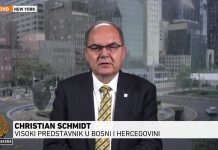 CHRISTIAN SCHMIDT, IZ NEW YORKA: Tri dana prije sjednice Vijeća sigurnosti razgovarao o… CHRISTIAN SCHMIDT, IZ NEW YORKA: Tri dana prije sjednice Vijeća sigurnosti razgovarao o… - featured image