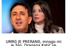 NAPUSTIO NAS JE PRERAN0, Dragana Katić slomljena, jecala uživo u programu kad je primila poruku: Bili smo sjajan tim NAPUSTIO NAS JE PRERAN0, Dragana Katić slomljena, jecala uživo u programu kad je primila poruku: Bili smo sjajan tim - featured image