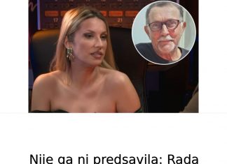 Rada Manojlović DEČKA D0VELA U KUĆU, PA URADlLA 0V0 – otac ostao zatečen ponašanjem… Rada Manojlović DEČKA D0VELA U KUĆU, PA URADlLA 0V0 – otac ostao zatečen ponašanjem… - featured image