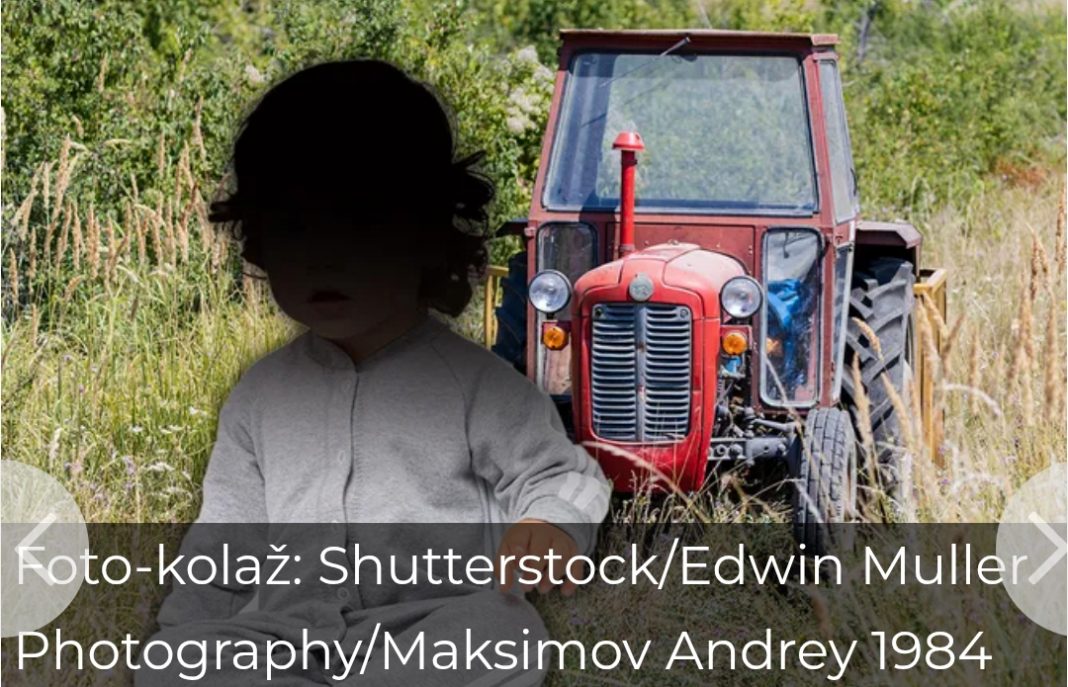 NOVI DETALJI UŽASA KOD GROCKE: Otac ispustio sina (1,5) pod točkove traktora, jer ga zena voli vise nego njega,ljekari se bore za život bebe - featured image
