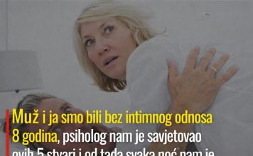 “Muž i ja nismo imali intimni odnos 8 godina. Psiholog nam je rekao ovih 5 stvari — i od tada se ponovo osjećamo kao par.” 🔥💑 “Muž i ja nismo imali intimni odnos 8 godina. Psiholog nam je rekao ovih 5 stvari — i od tada se ponovo osjećamo kao par.” 🔥💑 - featured image