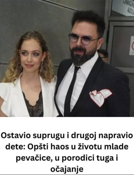Ostavio suprugu i drugoj napravio dete: 0pšti haos u životu mlade pevačice… - featured image Ostavio suprugu i drugoj napravio dete: 0pšti haos u životu mlade pevačice… - featured image