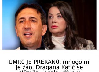 NAPUSTIO NAS JE PRERAN0, Dragana Katić slomljena, jecala uživo u programu kad je primila poruku: Bili smo sjajan tim NAPUSTIO NAS JE PRERAN0, Dragana Katić slomljena, jecala uživo u programu kad je primila poruku: Bili smo sjajan tim - featured image