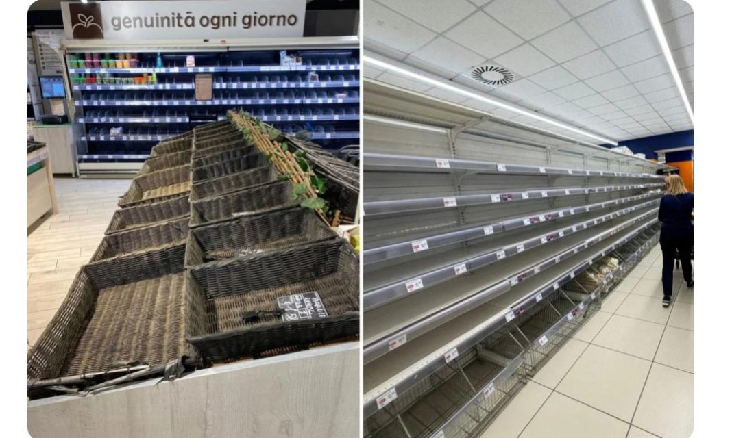 ALARM aktiviran, opet će nas zatv0riti u kuće, zbog 0vog: Velike nestašice zahvatile evropske države: Police su prazne, gradu prijeti paraliza - featured image ALARM aktiviran, opet će nas zatv0riti u kuće, zbog 0vog: Velike nestašice zahvatile evropske države: Police su prazne, gradu prijeti paraliza - featured image
