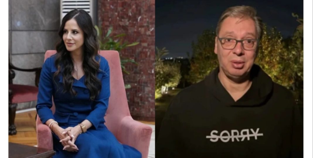 Tamara Vučić nakon poraza supruga objavila emotivnu poruku: „Neka nam je dragi Bog u pomoći“ - featured image Tamara Vučić nakon poraza supruga objavila emotivnu poruku: „Neka nam je dragi Bog u pomoći“ - featured image
