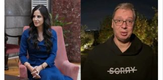 Tamara Vučić nakon poraza supruga objavila emotivnu poruku: „Neka nam je dragi Bog u pomoći“ Tamara Vučić nakon poraza supruga objavila emotivnu poruku: „Neka nam je dragi Bog u pomoći“ - featured image